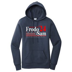 Frodo Sam 2024 Funny Movie Quote Women's Pullover Hoodie