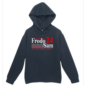 Frodo Sam 2024 Funny Movie Quote Urban Pullover Hoodie