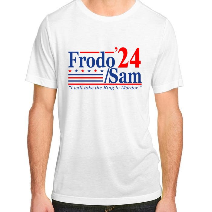 Frodo Sam 2024 I Will Take The Ring To Mordor Funny Adult ChromaSoft Performance T-Shirt