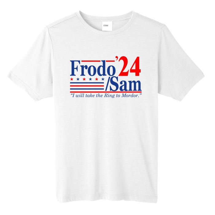 Frodo Sam 2024 I Will Take The Ring To Mordor Funny Tall Fusion ChromaSoft Performance T-Shirt