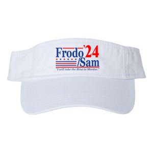 Frodo Sam 2024 I Will Take The Ring To Mordor Funny Valucap Bio-Washed Visor