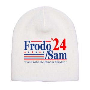 Frodo Sam 2024 I Will Take The Ring To Mordor Funny Short Acrylic Beanie