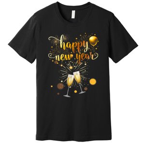 Fireworks Supplies 2025 New Years Eve Party Happy New Year Gift Premium T-Shirt