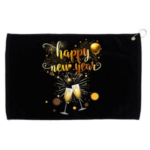 Fireworks Supplies 2025 New Years Eve Party Happy New Year Gift Grommeted Golf Towel