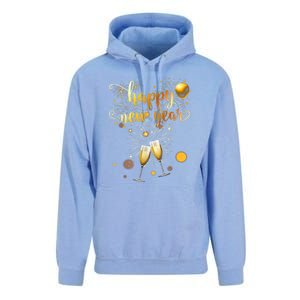 Fireworks Supplies 2025 New Years Eve Party Happy New Year Gift Unisex Surf Hoodie