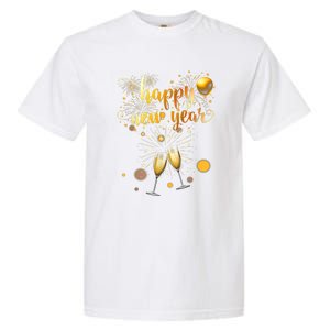 Fireworks Supplies 2025 New Years Eve Party Happy New Year Gift Garment-Dyed Heavyweight T-Shirt