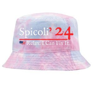 Funny Spicoli 24 Spicoli 2024 relax I can fix it Tie-Dyed Bucket Hat