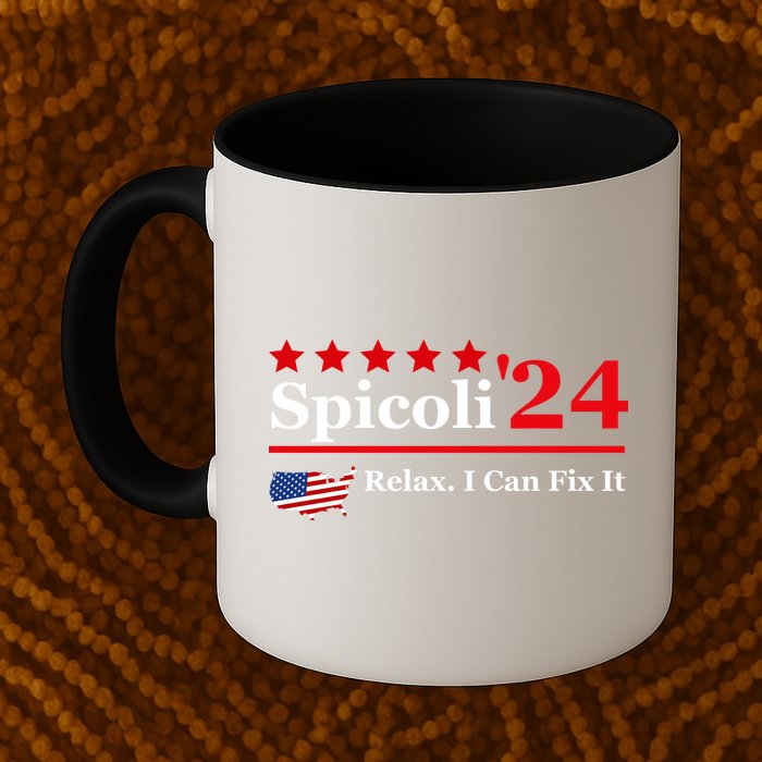 Funny Spicoli 24, Spicoli 2024 Relax I Can Fix It Mug