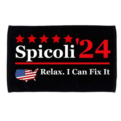 Funny Spicoli 24, Spicoli 2024 Relax I Can Fix It Microfiber Hand Towel
