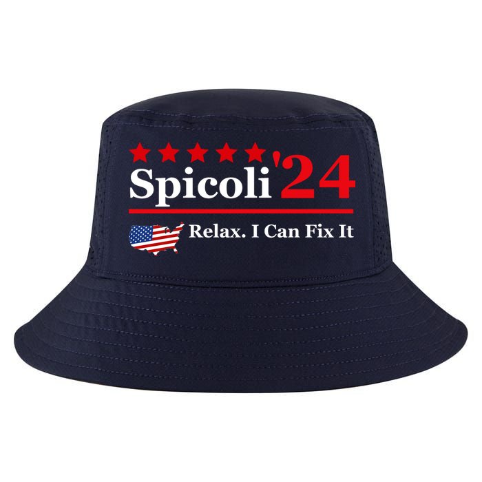 Funny Spicoli 24, Spicoli 2024 Relax I Can Fix It Cool Comfort Performance Bucket Hat