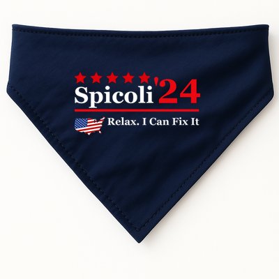 Funny Spicoli 24, Spicoli 2024 Relax I Can Fix It USA-Made Doggie Bandana