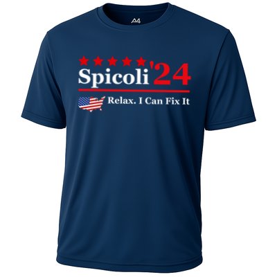 Funny Spicoli 24, Spicoli 2024 Relax I Can Fix It Performance Shirt
