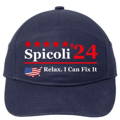 Funny Spicoli 24, Spicoli 2024 Relax I Can Fix It 7-Panel Snapback Hat