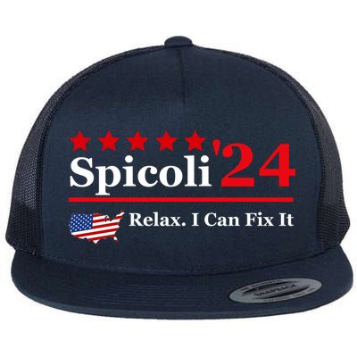Funny Spicoli 24, Spicoli 2024 Relax I Can Fix It Flatbill Hat