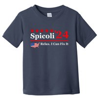 Funny Spicoli 24, Spicoli 2024 Relax I Can Fix It Toddler T-Shirt