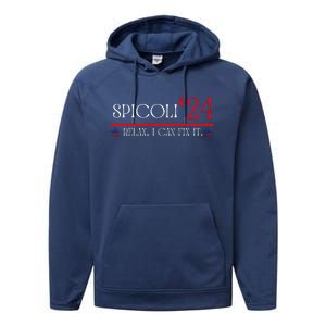 Funny Spicoli 2024, Spicoli 24 Relax I Can Fix It. Meme Performance Fleece Hoodie