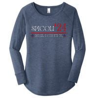 Funny Spicoli 2024, Spicoli 24 Relax I Can Fix It. Meme Women's Perfect Tri Tunic Long Sleeve Shirt