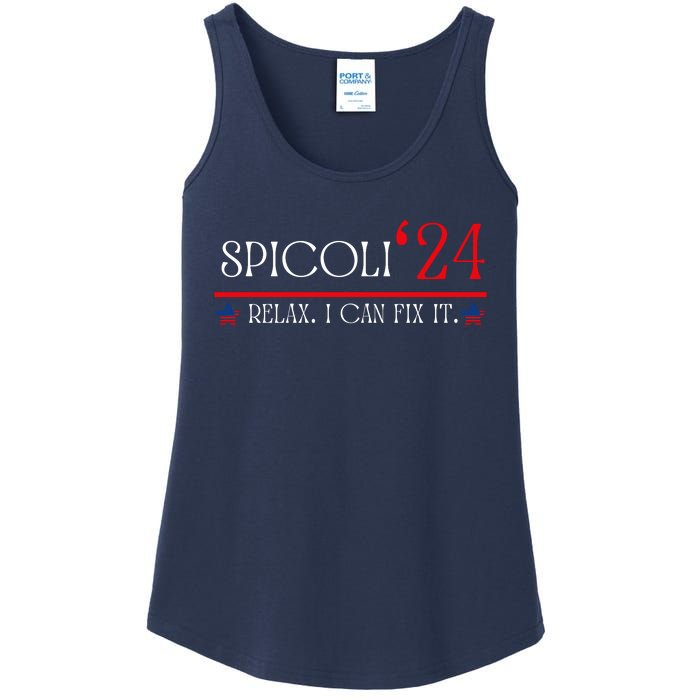 Funny Spicoli 2024, Spicoli 24 Relax I Can Fix It. Meme Ladies Essential Tank