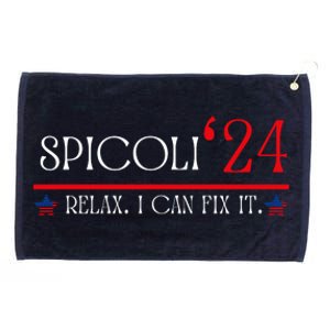 Funny Spicoli 2024, Spicoli 24 Relax I Can Fix It. Meme Grommeted Golf Towel