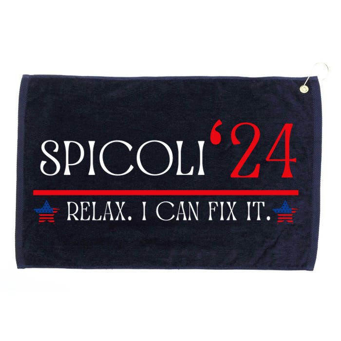 Funny Spicoli 2024, Spicoli 24 Relax I Can Fix It. Meme Grommeted Golf Towel