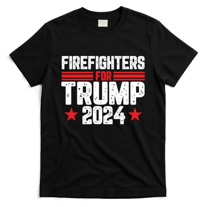 Firefighters Support 2024 Political Theme T-Shirt