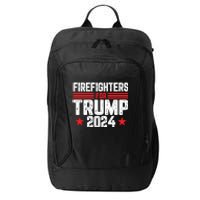 Firefighters Support 2024 Political Theme City Backpack