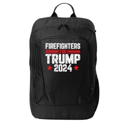 Firefighters Support 2024 Political Theme City Backpack