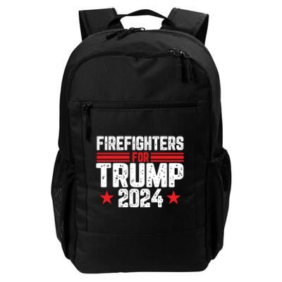 Firefighters Support 2024 Political Theme Daily Commute Backpack