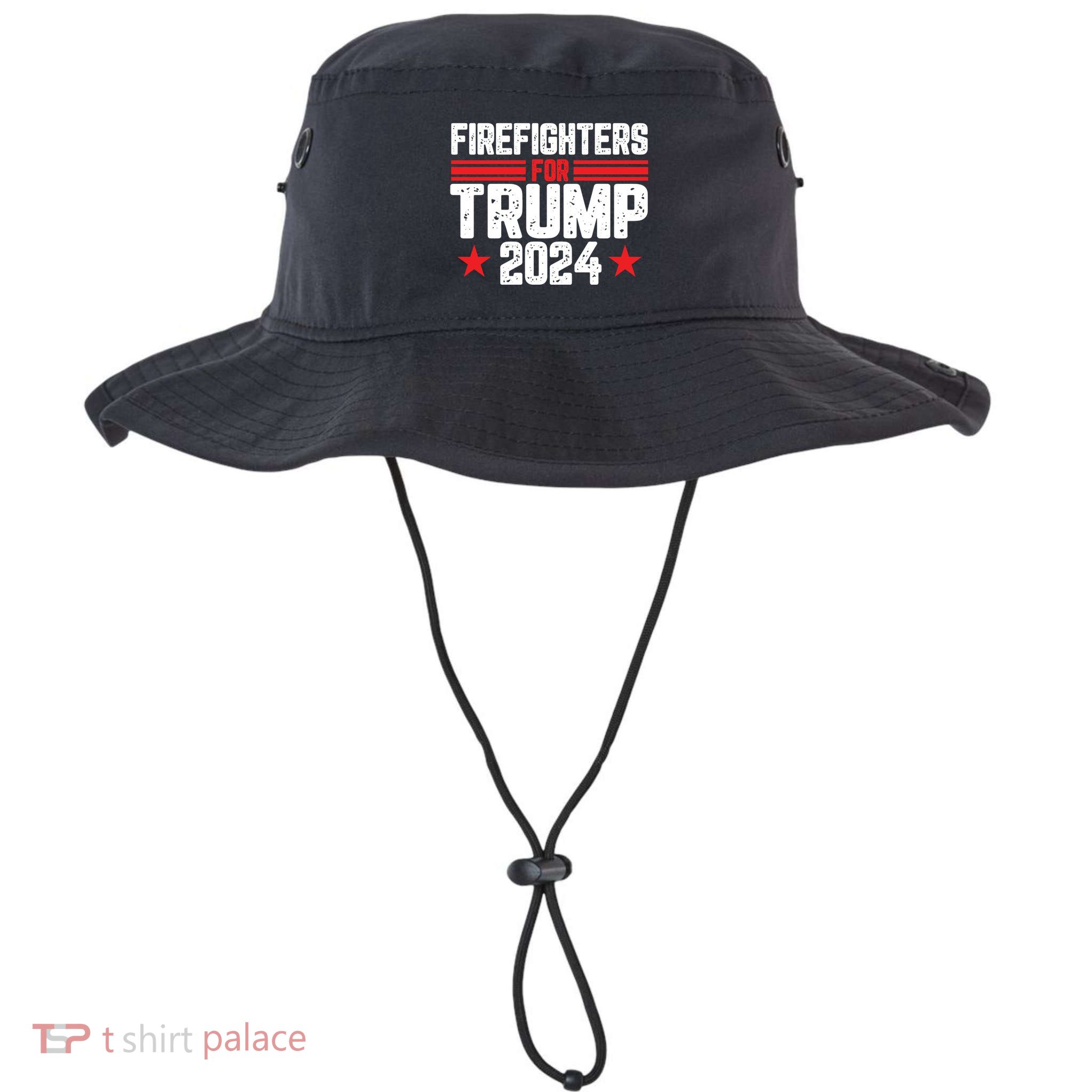 Firefighters Support 2024 Political Theme Bucket Hat