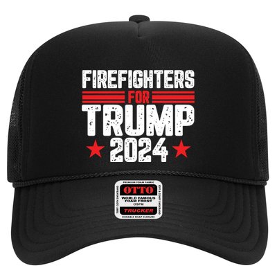 Firefighters Support 2024 Political Theme Trucker Hat