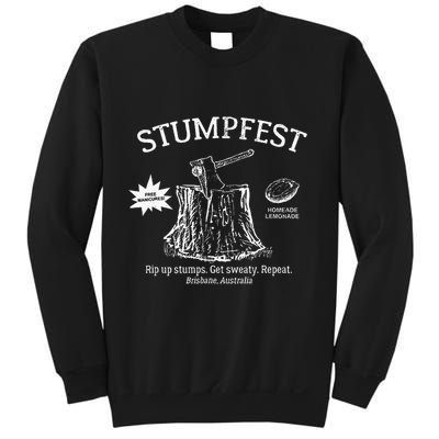 Funny Stumpfest 2023 Brisbane Get Sweaty Sweatshirt
