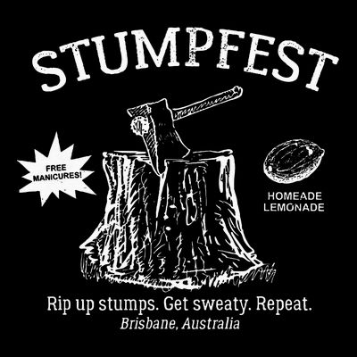 Funny Stumpfest 2023 Brisbane Get Sweaty T-Shirt