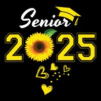 Funny Senior 2025 Funny Graduation Sunflower Class Of 2025 Impact Tech Backpack
