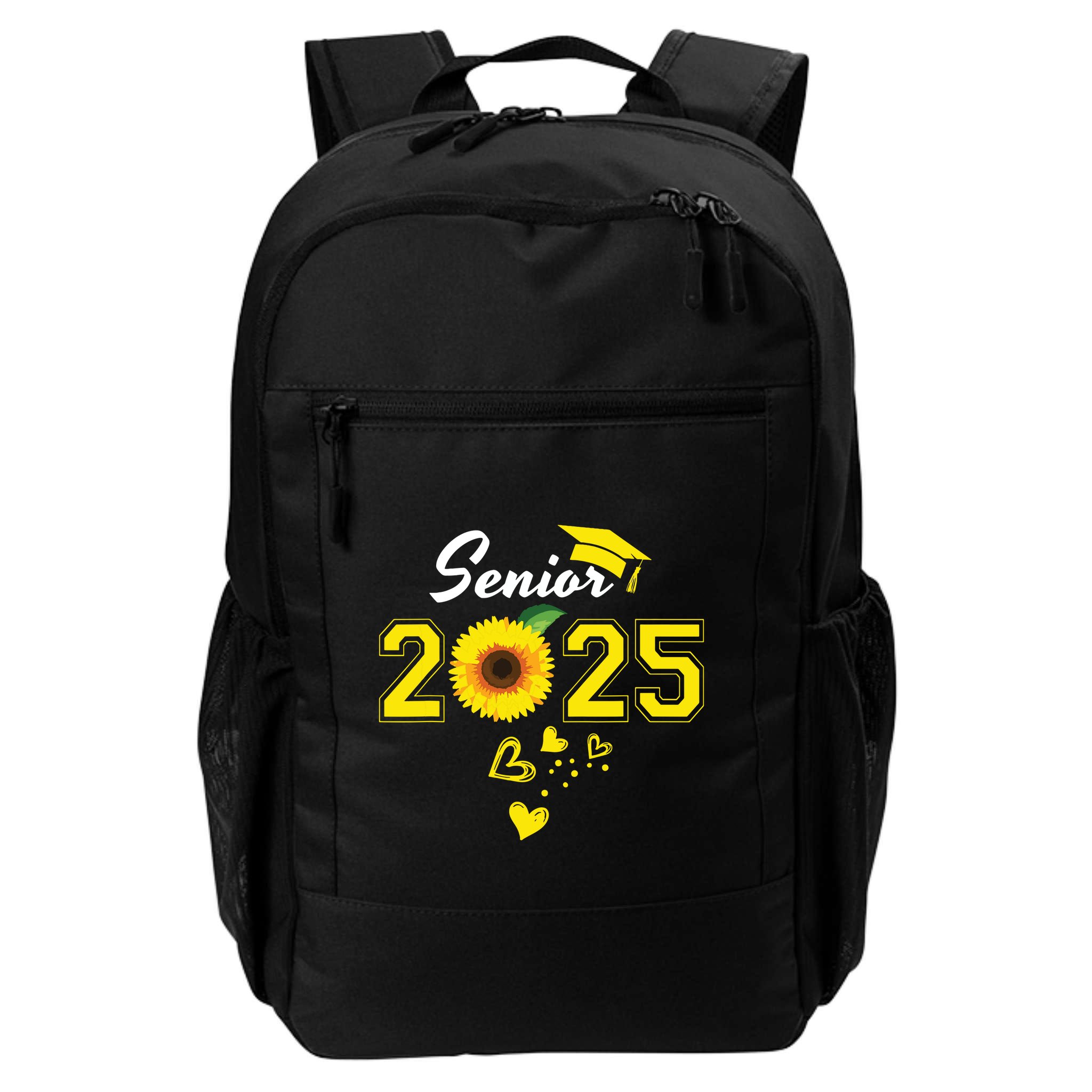 Funny Senior 2025 Funny Graduation Sunflower Class Of 2025 Backpack