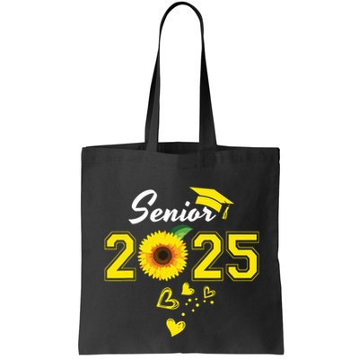 Funny Senior 2025 Funny Graduation Sunflower Class Of 2025 Bag