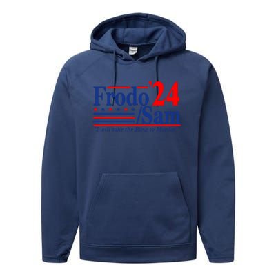 Frodo Sam 2024 Funny Movie Quote Performance Fleece Hoodie