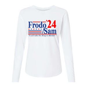 Frodo Sam 2024 Funny Movie Quote Womens Cotton Relaxed Long Sleeve T-Shirt