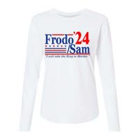 Frodo Sam 2024 Funny Movie Quote Womens Cotton Relaxed Long Sleeve T-Shirt