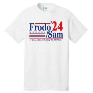 Frodo Sam 2024 Funny Movie Quote Tall T-Shirt