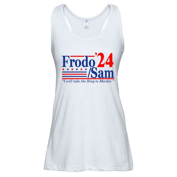 Frodo Sam 2024 Funny Movie Quote Ladies Essential Flowy Tank