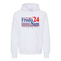 Frodo Sam 2024 Funny Movie Quote Premium Hoodie