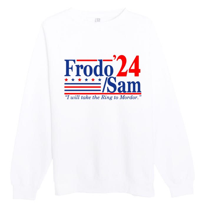 Frodo Sam 2024 Funny Movie Quote Premium Crewneck Sweatshirt