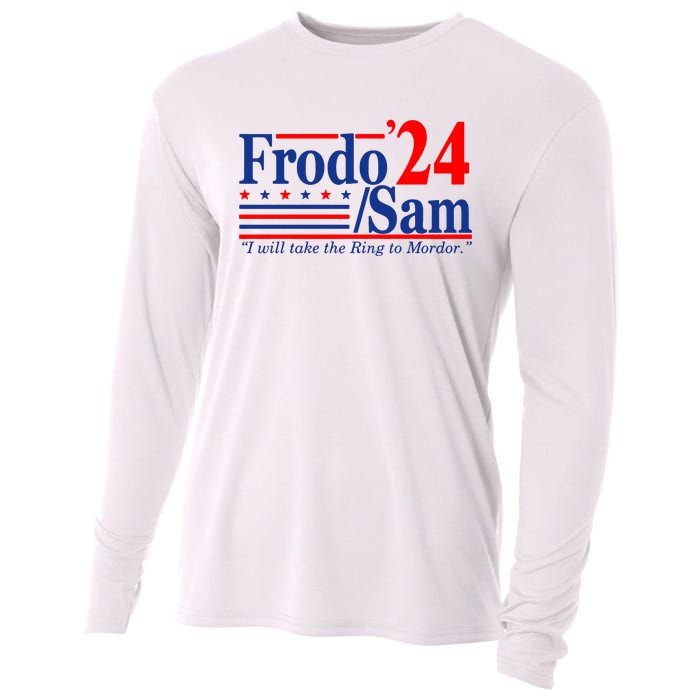 Frodo Sam 2024 Funny Movie Quote Cooling Performance Long Sleeve Crew