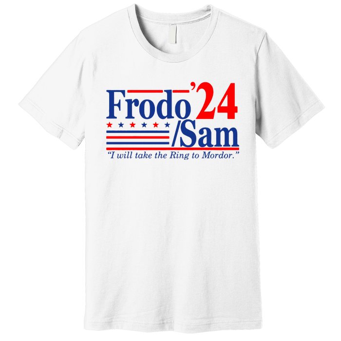 Frodo Sam 2024 Funny Movie Quote Premium T-Shirt