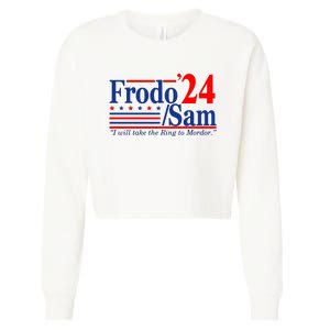 Frodo Sam 2024 Funny Movie Quote Cropped Pullover Crew