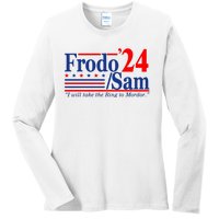 Frodo Sam 2024 Funny Movie Quote Ladies Long Sleeve Shirt