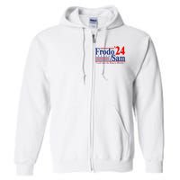 Frodo Sam 2024 Funny Movie Quote Full Zip Hoodie