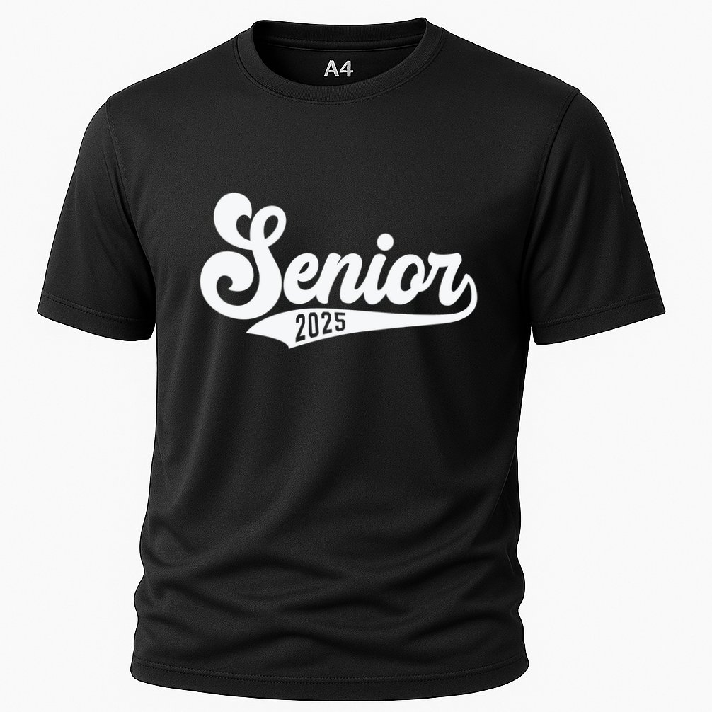 Funny Senior 2025 Cooling Performance Crew T-Shirt