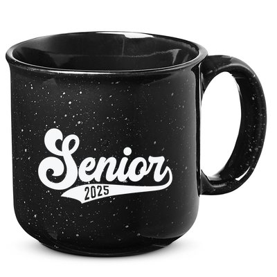 Funny Senior 2025 15oz Campfire Ceramic Mug