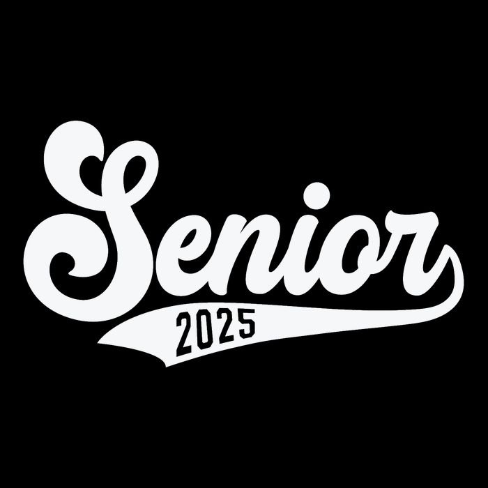 Funny Senior 2025 Kids T-Shirt
